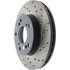 Centric 128.40056CL Disc Brake Rotor Sportstop Cryo Sport Drilled Rotor, Left