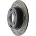 128.40055L by CENTRIC - Cross Drilled Rotor