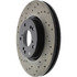 128.40057R by CENTRIC - Cross Drilled Rotor