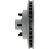 Centric 320.66035 Disc Brake Rotor and Hub Assembly Centric GCX Rotor with Partial Coating