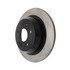 120.51045 by CENTRIC - Disc Brake Rotor - Rear, 12.36 in. OD, Solid Design, 5 Lug Holes, Coated Finish