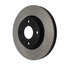 120.61093 by CENTRIC - Disc Brake Rotor - Front, 10.8 in. O.D, Vented Design, 4 Lugs, Coated Finish