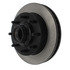 120.66049 by CENTRIC - Disc Brake Rotor - Front, 13.64 in. OD, Vented Design, 8 Lug Holes, Coated Finish