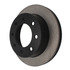 120.66055 by CENTRIC - Disc Brake Rotor - Rear, 12.9 in. O.D, Vented Design, 8 Lugs, Coated Finish