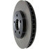 120.67034 by CENTRIC - Disc Brake Rotor - Front, 10.0 in. O.D, Vented Design, 5 Lugs, Coated Finish