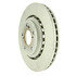 120.40092 by CENTRIC - Disc Brake Rotor - Front, 12.5 in. O.D, Vented Design, 5 Lugs, Coated Finish