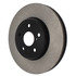 120.44122 by CENTRIC - Disc Brake Rotor - Front, 12.4 in. O.D, Vented Design, 5 Lugs, Coated