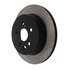 120.44141 by CENTRIC - Disc Brake Rotor - Rear, 12.2 in. O.D, Vented Design, 5 Lugs, Coated Finish