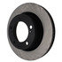 120.44162 by CENTRIC - Disc Brake Rotor - Front, 13.3 in. O.D, Vented Design, 5 Lugs, Coated Finish