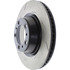 126.37054 by CENTRIC - Centric Premium OE Style Slotted Brake Rotor