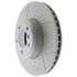 126.34140 by CENTRIC - Centric Premium OE Style Slotted Brake Rotor