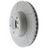 126.34140 by CENTRIC - Premium OE Style Slotted Brake Rotor