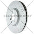 126.34186 by CENTRIC - Centric Premium OE Style Slotted Brake Rotor