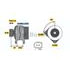Bosch 0-121-715-003 New Alternator