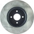 Centric 126.61071CSL Disc Brake Rotor Cryo Sport Slotted Rotor, Left