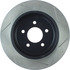 Centric 126.61095CSR Disc Brake Rotor Cryo Sport Slotted Rotor, Right