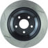 Centric 126.61123CSL Disc Brake Rotor Cryo Sport Slotted Rotor, Left