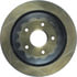 Centric 126.62033CSR Disc Brake Rotor Cryo Sport Slotted Rotor, Right