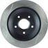 Centric 126.62040CSL Disc Brake Rotor Cryo Sport Slotted Rotor, Left