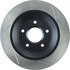 Centric 126.62040CSR Disc Brake Rotor Cryo Sport Slotted Rotor, Right