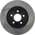 Centric 126.62055CSR Disc Brake Rotor Cryo Sport Slotted Rotor, Right