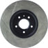 Centric 126.62118CSL Disc Brake Rotor Cryo Sport Slotted Rotor, Left