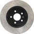 127.33127R by CENTRIC - Slotted Drilled Rotor