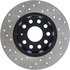 127.33131L by CENTRIC - Slotted Drilled Rotor