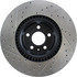 127.33134L by CENTRIC - Slotted Drilled Rotor
