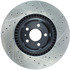 127.33134R by CENTRIC - Slotted Drilled Rotor