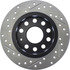 127.33135L by CENTRIC - Sport Drilled & Slotted Rotor, Left