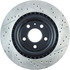 127.33137R by CENTRIC - Slotted Drilled Rotor