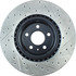 127.33138R by CENTRIC - Slotted Drilled Rotor