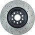 127.33144R by CENTRIC - Slotted Drilled Rotor