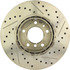 127.34021R by CENTRIC - Slotted Drilled Rotor