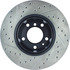 127.34024L by CENTRIC - Slotted Drilled Rotor