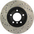 127.34029L by CENTRIC - Slotted Drilled Rotor