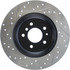 127.34032L by CENTRIC - Slotted Drilled Rotor