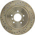 127.34034L by CENTRIC - Slotted Drilled Rotor