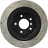 Centric 127.34037CR Disc Brake Rotor Sportstop Cryo Drilled & Slotted Rotor, Right