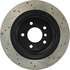 127.34037R by CENTRIC - Slotted Drilled Rotor