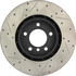 Centric 127.34038CL Disc Brake Rotor Sportstop Cryo Drilled & Slotted Rotor, Left