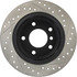 127.34044R by CENTRIC - Slotted Drilled Rotor