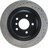 127.34046L by CENTRIC - Slotted Drilled Rotor