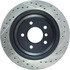 127.34046R by CENTRIC - Slotted Drilled Rotor