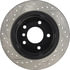 Centric 127.34047CL Disc Brake Rotor Sportstop Cryo Drilled & Slotted Rotor, Left