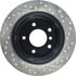 Centric 127.34047CR Disc Brake Rotor Sportstop Cryo Drilled & Slotted Rotor, Right