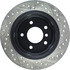 127.34047R by CENTRIC - Slotted Drilled Rotor