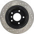 127.34047L by CENTRIC - Slotted Drilled Rotor