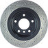 127.34049L by CENTRIC - Slotted Drilled Rotor